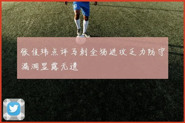 张佳玮点评马刺全场进攻乏力防守漏洞显露无遗